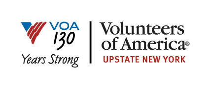 VOA 130 Years Strong. Volunteers of America Upstate New York.